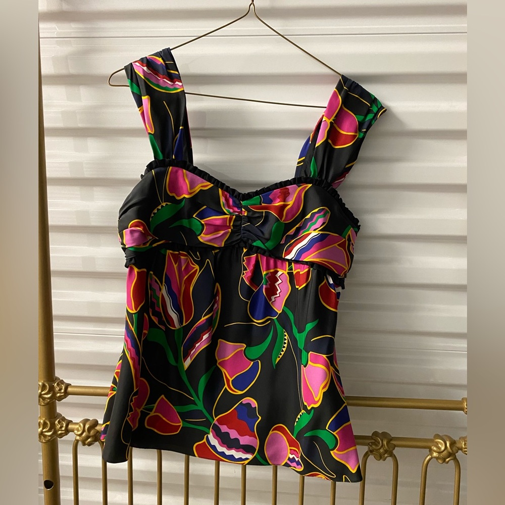 Marc Jacobs Sleeveless Sweetheart Blouse, sz 6